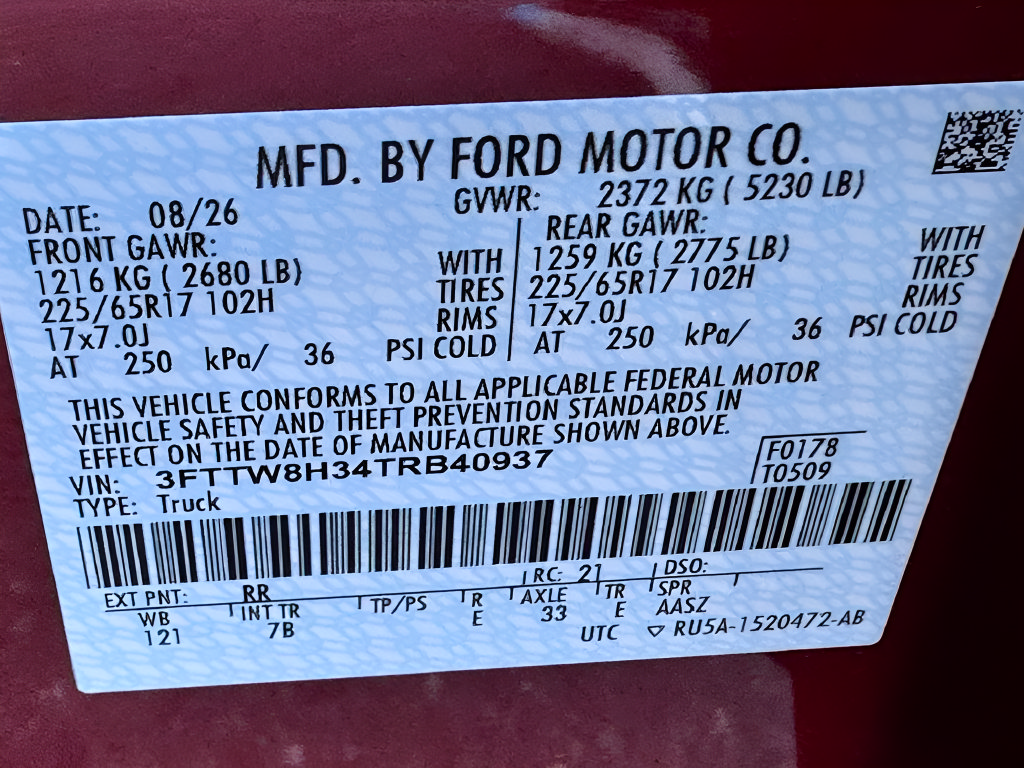 New 2026 Ford Maverick XLT w/ XLT Luxury Package FWD image 43
