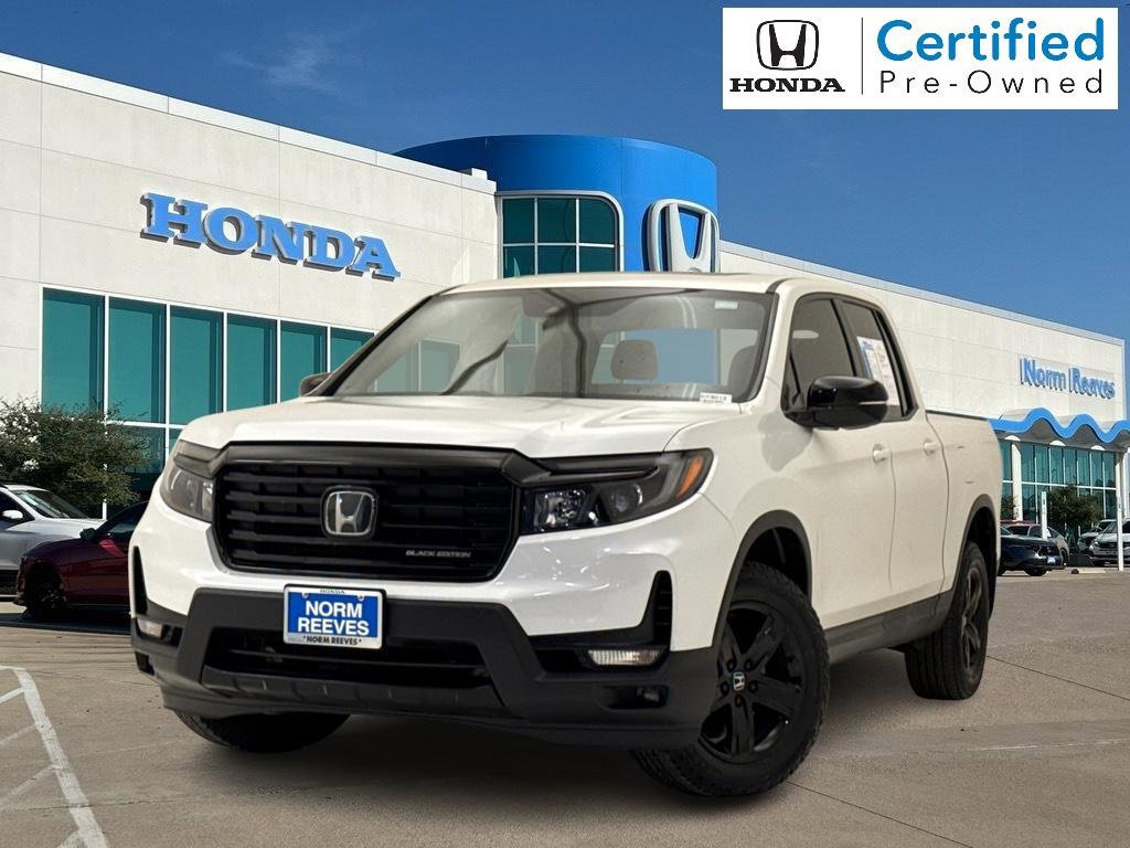 Certified 2022 Honda Ridgeline Black Edition image 1