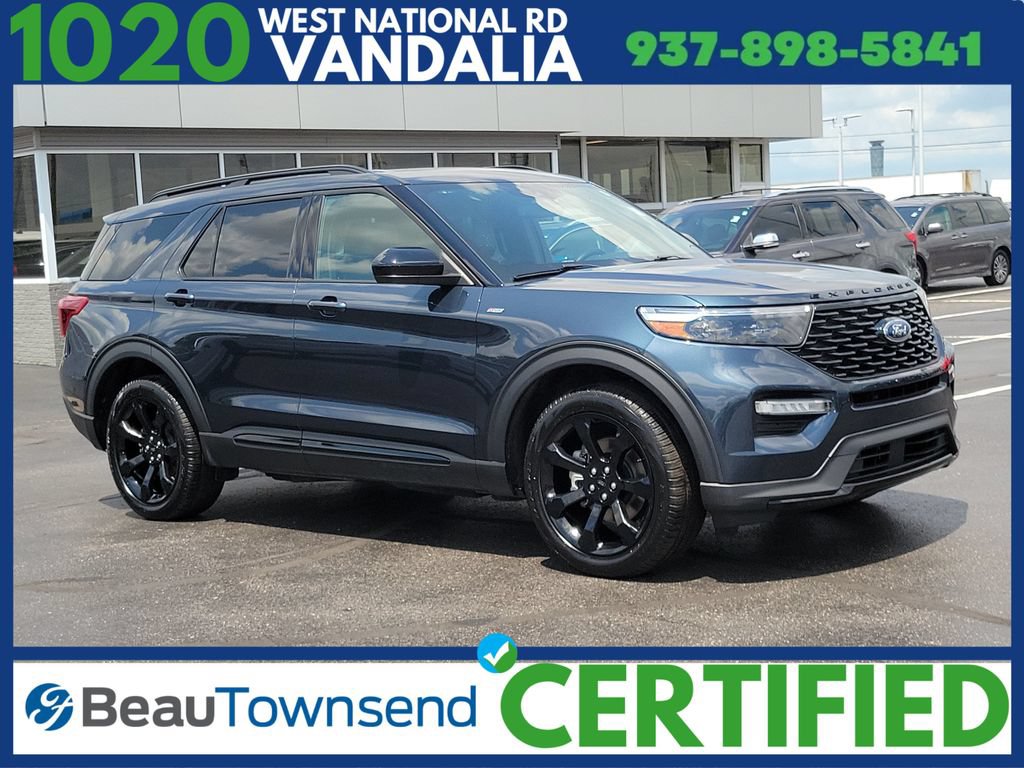 Certified 2024 Ford Explorer ST-Line w/ Class IV Trailer Tow Package