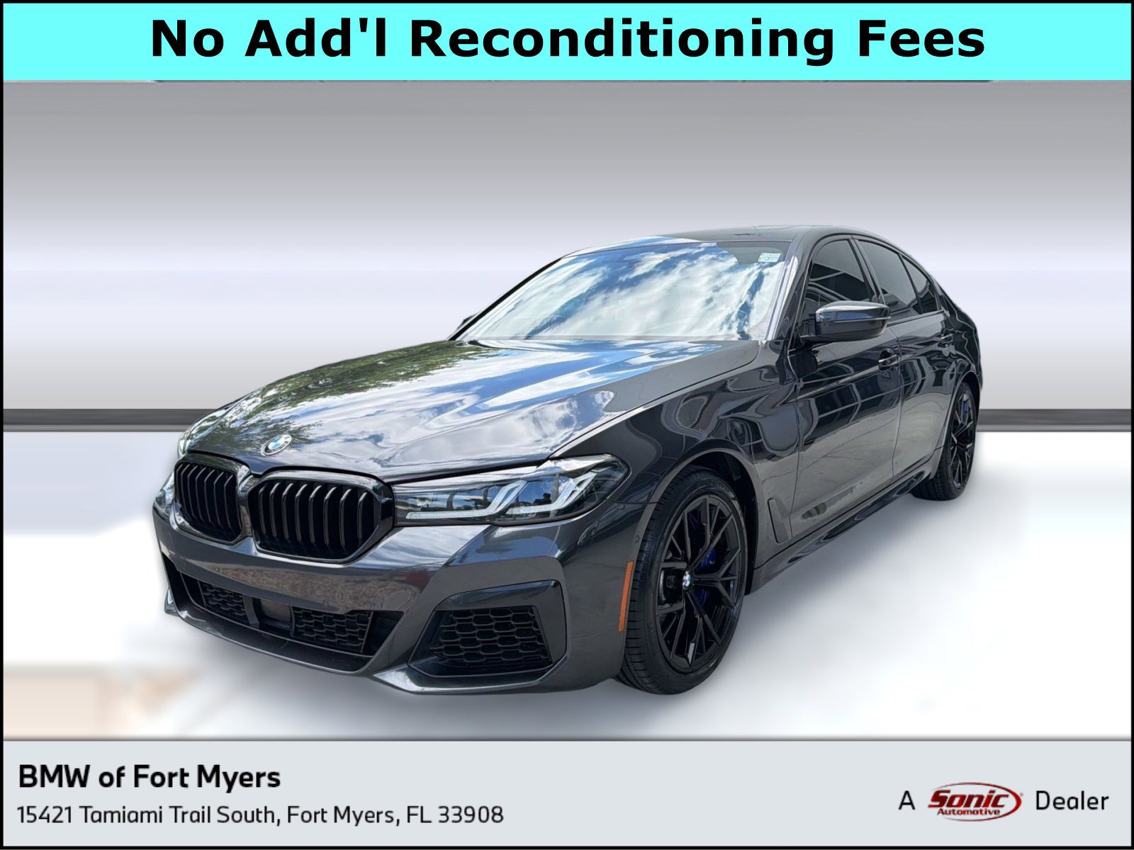 Certified 2022 BMW 540i w/ M Sport Package RWD image 1