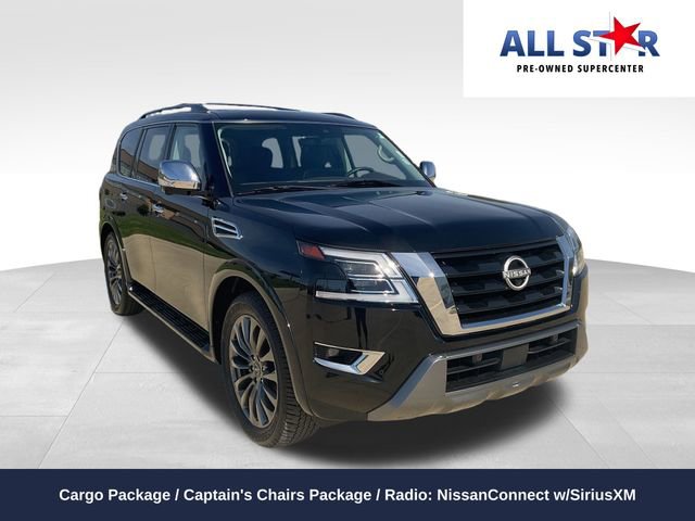 Used 2024 Nissan Armada Platinum w/ Captain's Chairs Package image 1