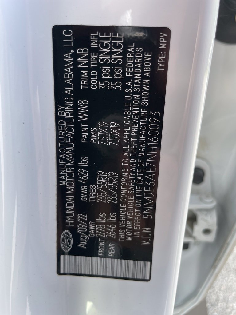 Used 2022 Hyundai Tucson Limited w/ Cargo Package FWD image 14