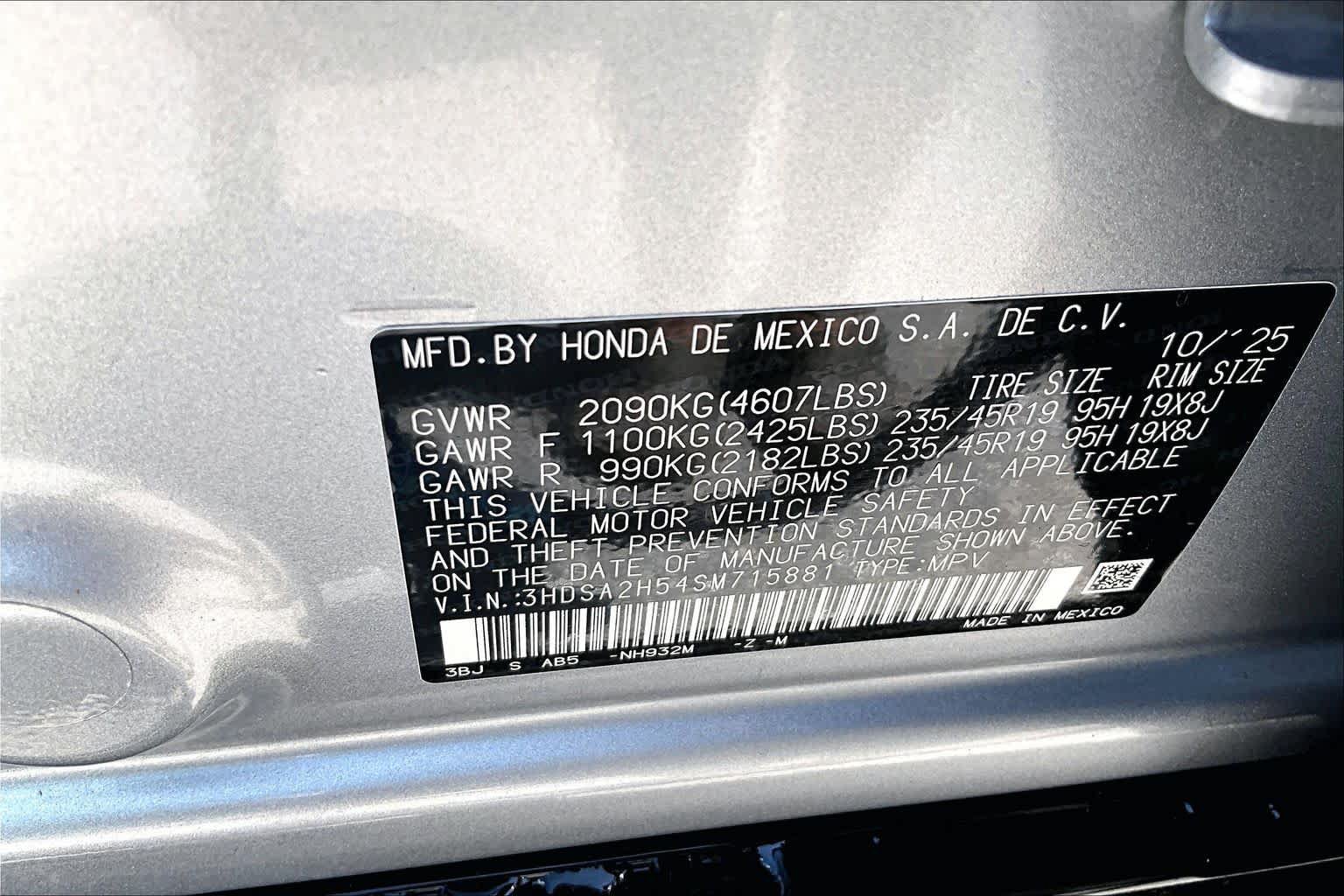 Certified 2025 Acura ADX A-Spec AWD/4WD image 35