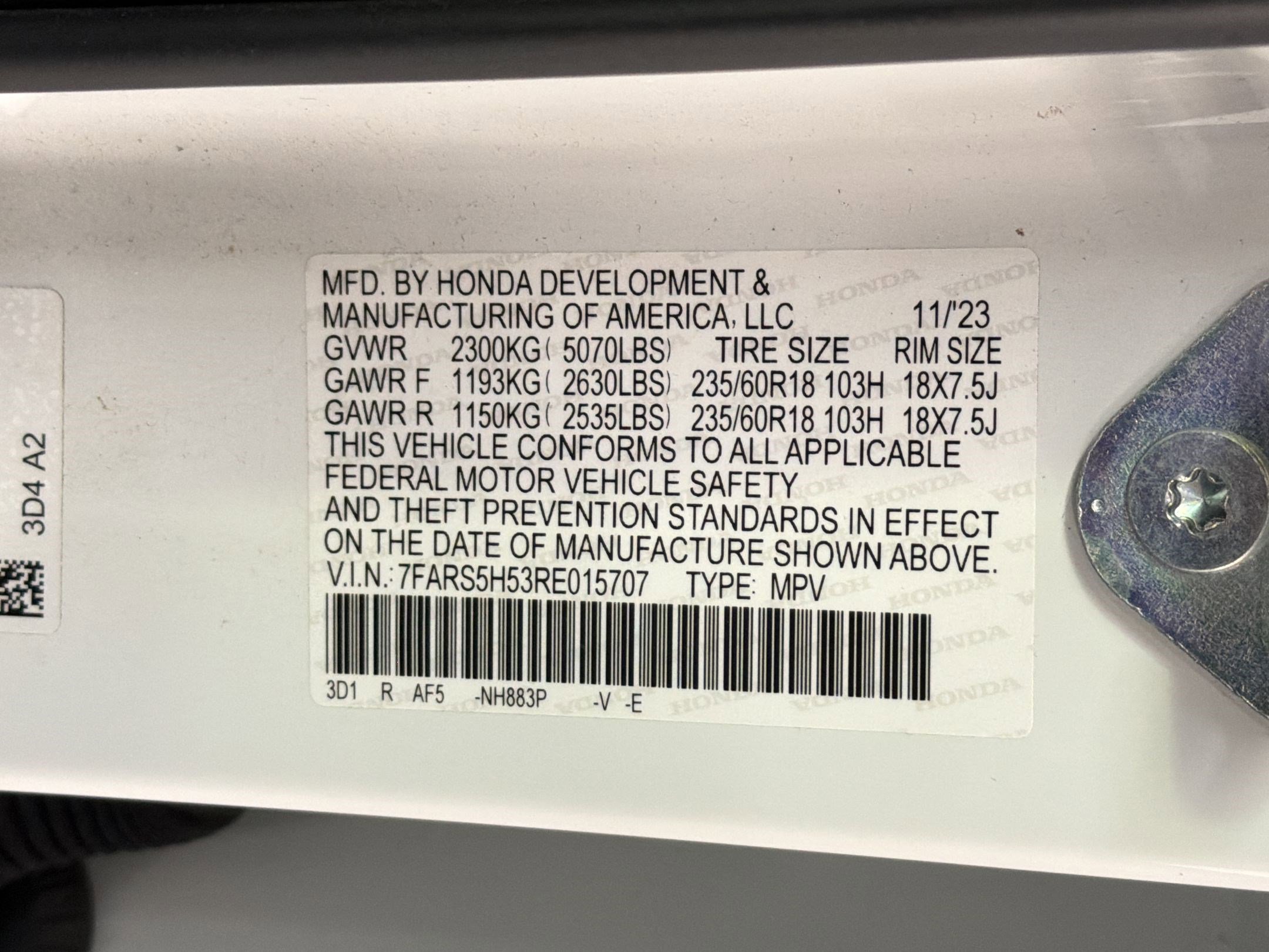 Certified 2024 Honda CR-V Sport image 20