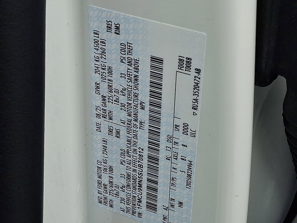 Used 2025 Ford Escape ST-Line w/ Tech Pack #1 image 28