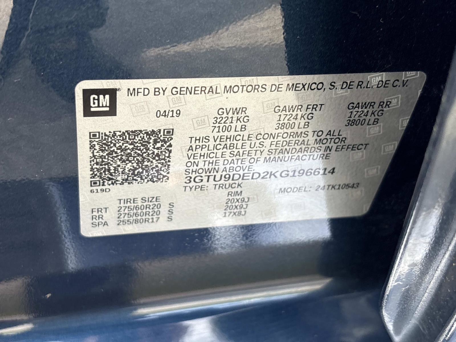 Used 2019 GMC Sierra 1500 SLT w/ SLT Premium Package image 36