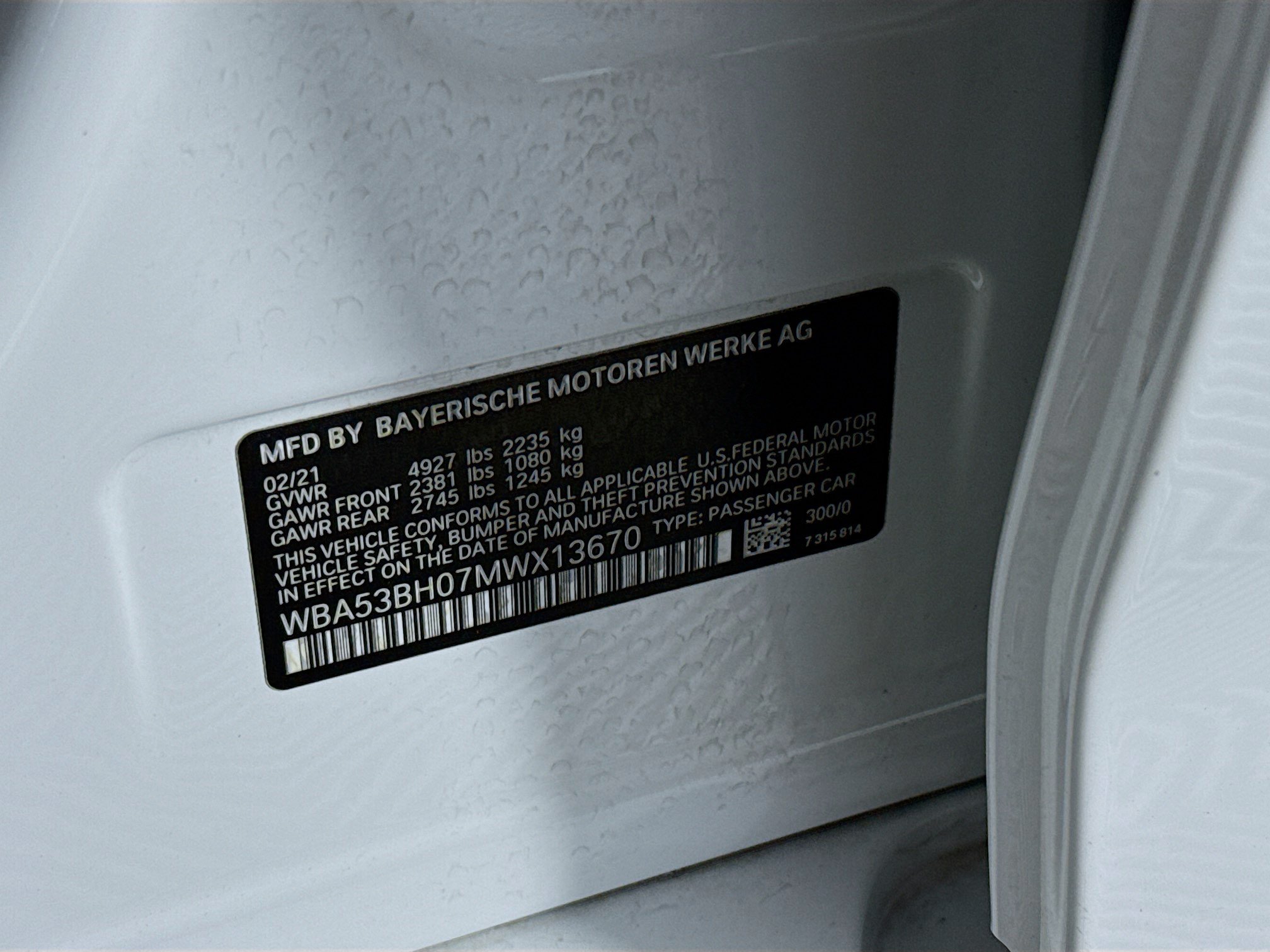 Used 2021 BMW 530i w/ Premium Package RWD image 40