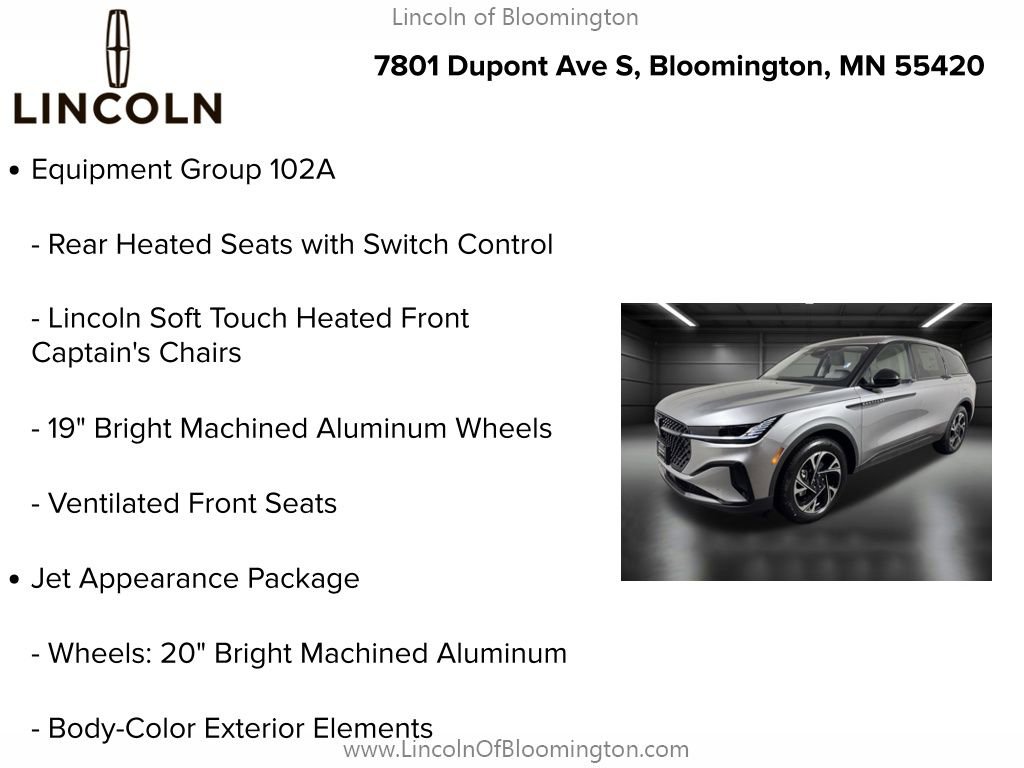 New 2026 Lincoln Nautilus Premier w/ Equipment Group 102A AWD/4WD image 9