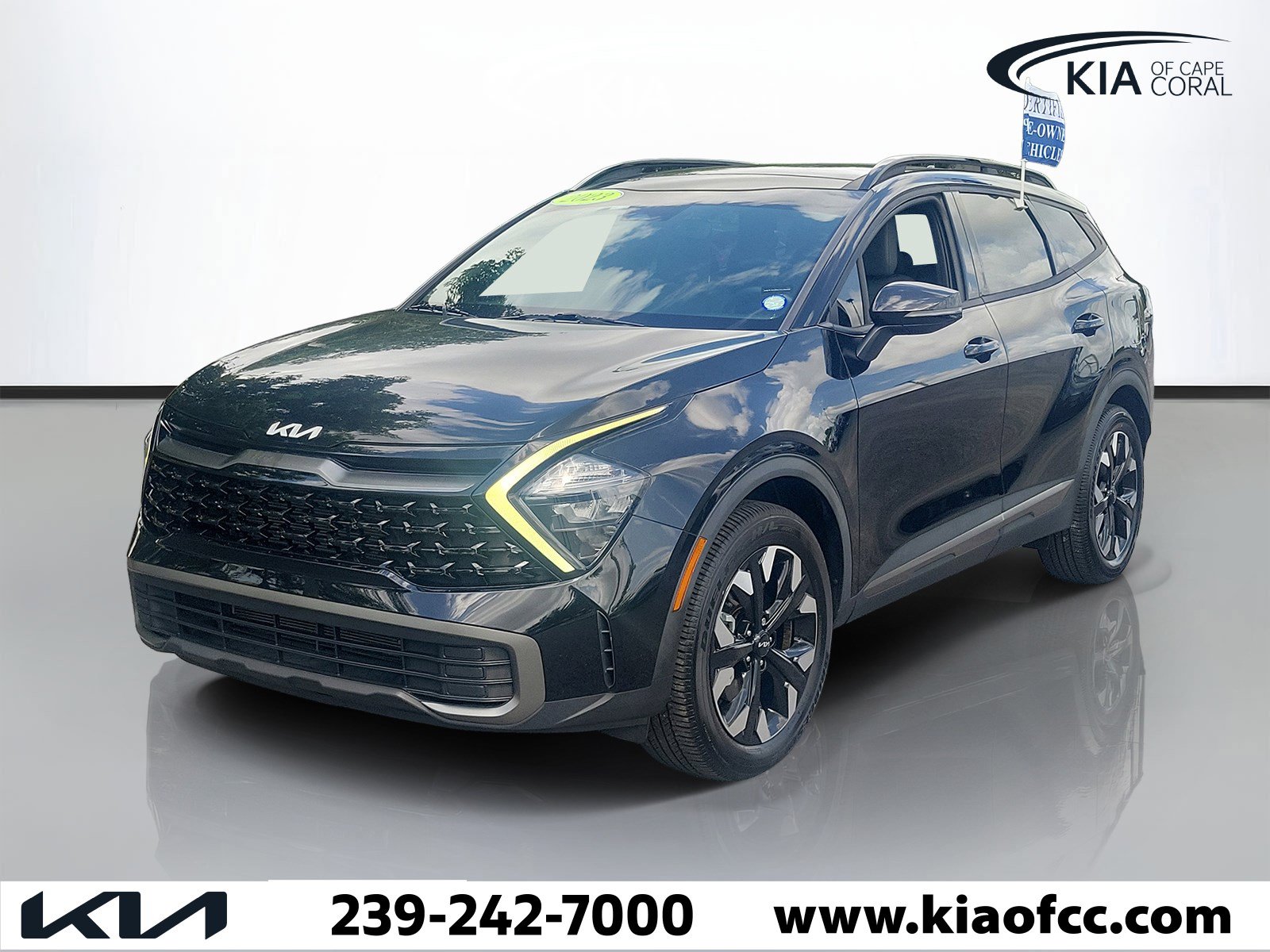 Certified 2023 Kia Sportage X-Line w/ X-Line Premium Package AWD/4WD image 3