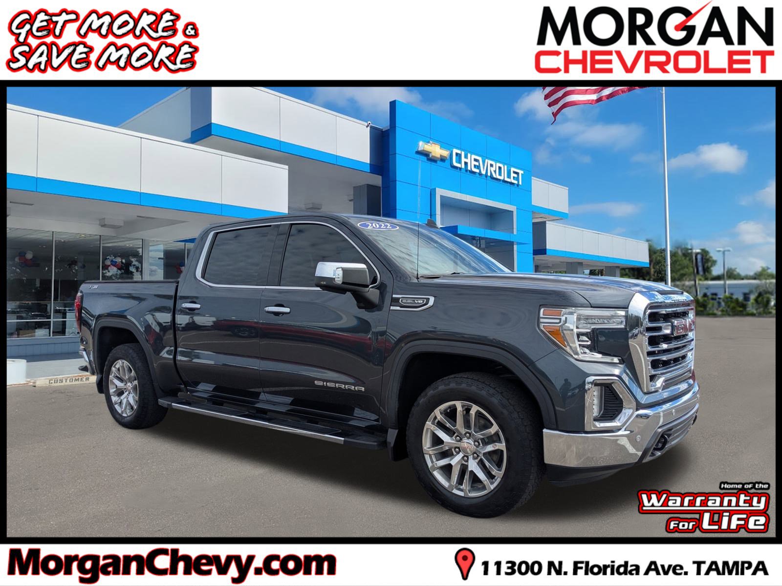 Used 2022 GMC Sierra 1500 SLT w/ SLT Premium Plus Package image 1