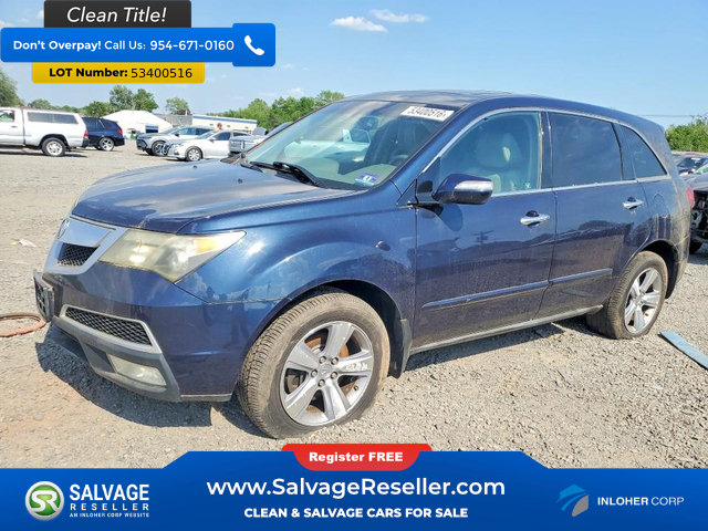 Used 2011 Acura MDX w/ Technology Package