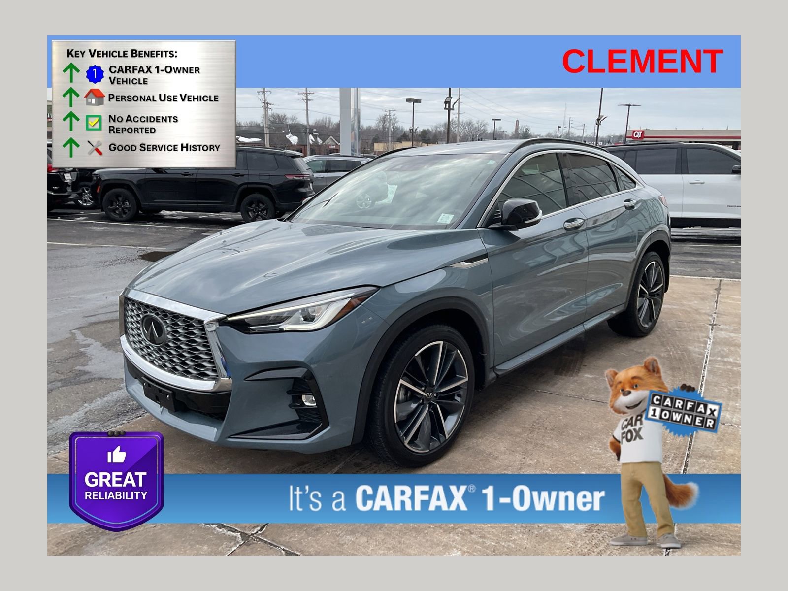 Used 2024 INFINITI QX55 Luxe w/ Cargo Package