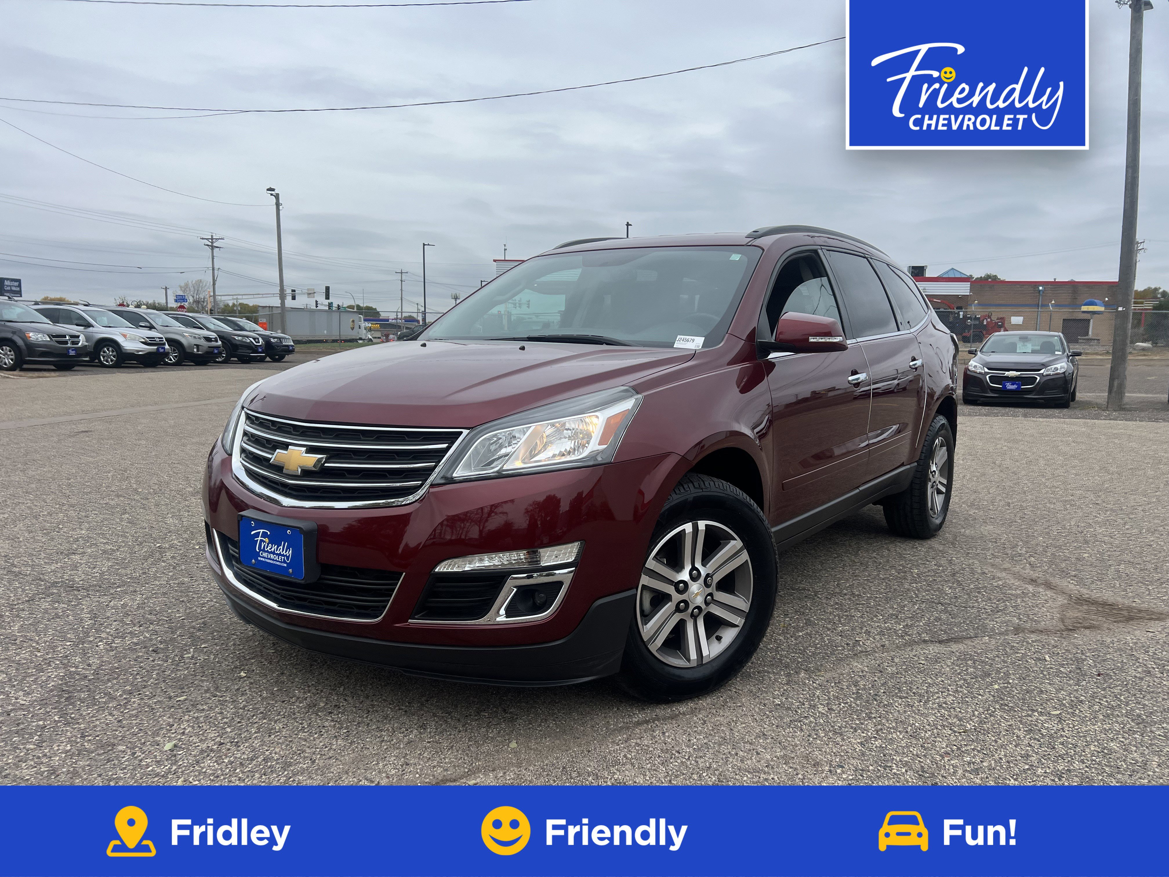 Used 2016 Chevrolet Traverse LT image 1
