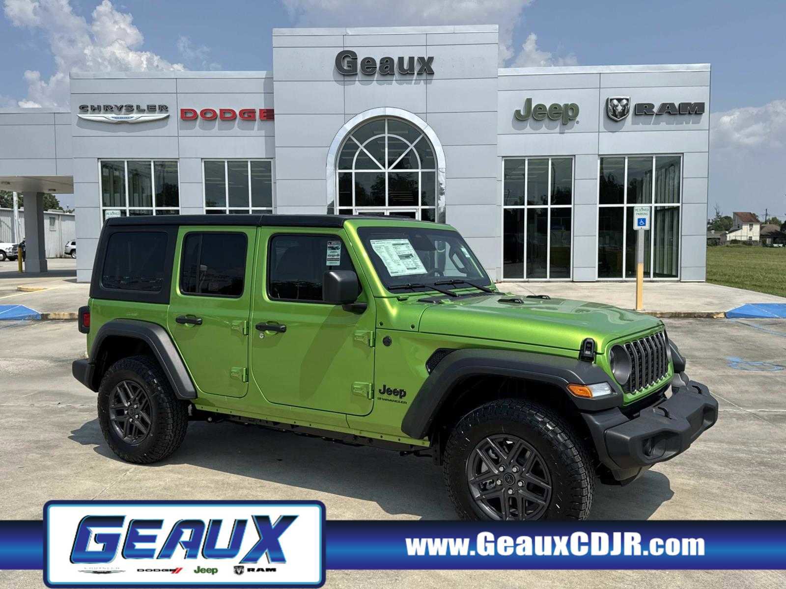 New 2025 Jeep Wrangler Sport S