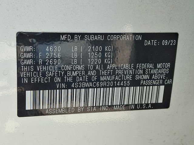 Used 2024 Subaru Legacy Premium AWD/4WD image 25