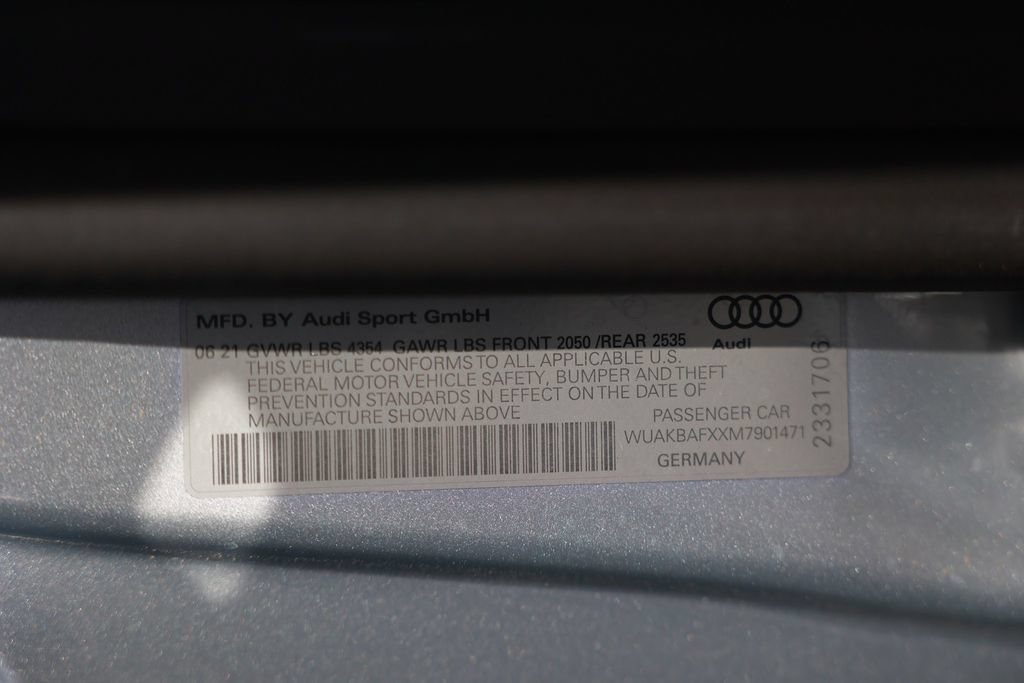Used 2021 Audi R8 V10 performance w/ Full Leather Package AWD/4WD image 46