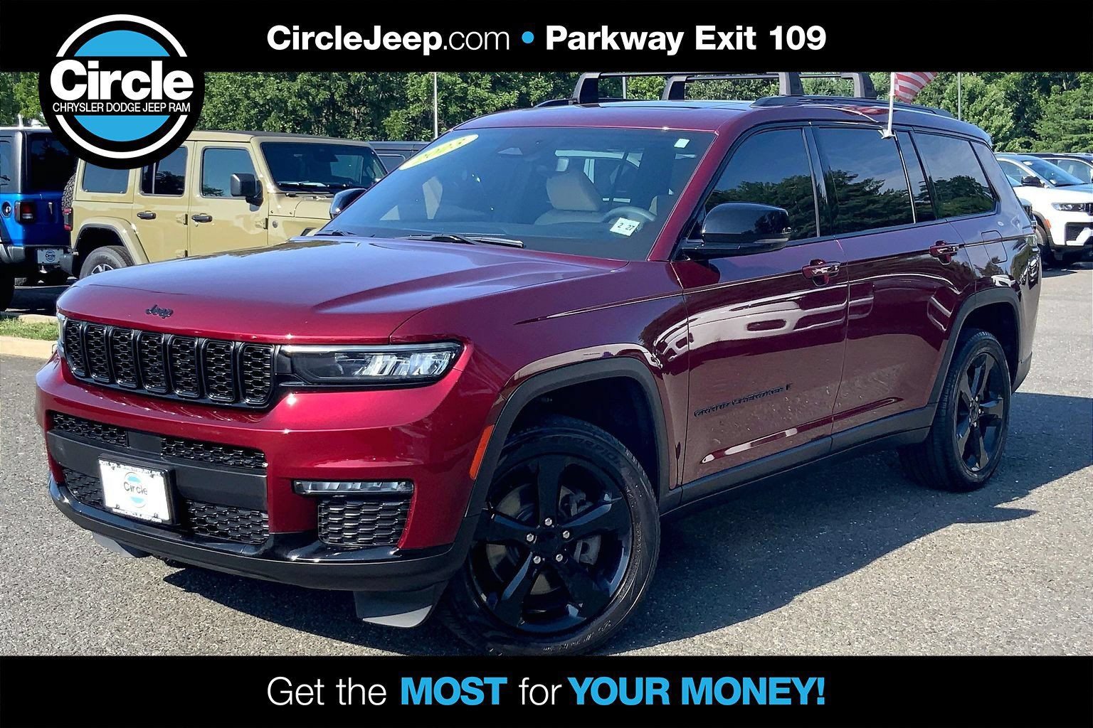 Certified 2023 Jeep Grand Cherokee L Limited w/ Black Appearance Package