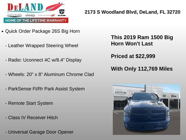 Used 2019 RAM 1500 Big Horn AWD/4WD image 5