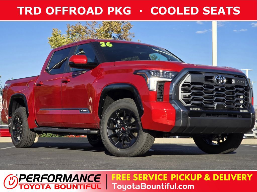 New 2026 Toyota Tundra Platinum image 1