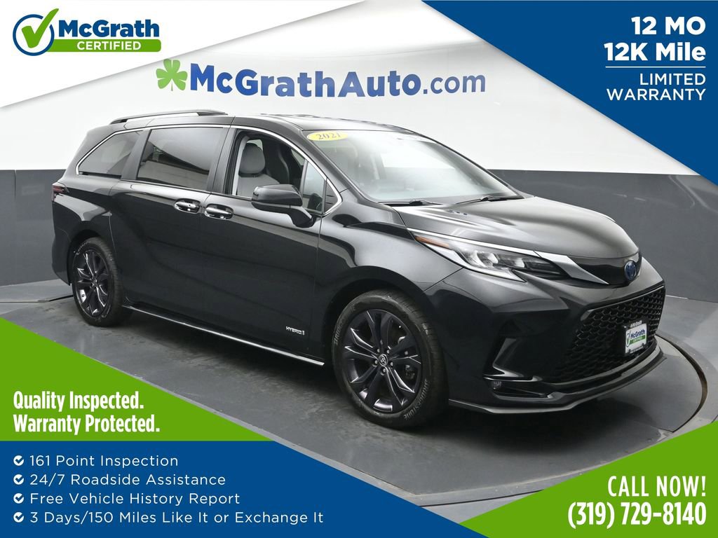 Used 2021 Toyota Sienna XSE w/ XSE Plus Package