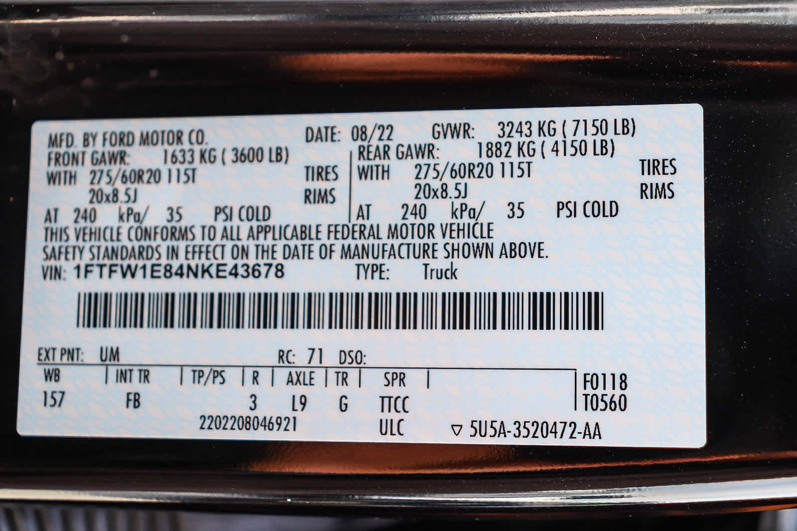 Used 2022 Ford F150 XLT w/ Equipment Group 302A High image 39