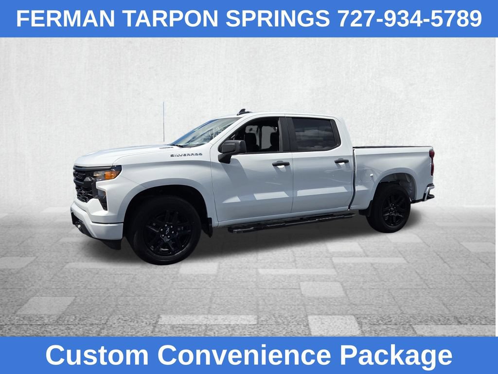 Certified 2025 Chevrolet Silverado 1500 Custom RWD image 7