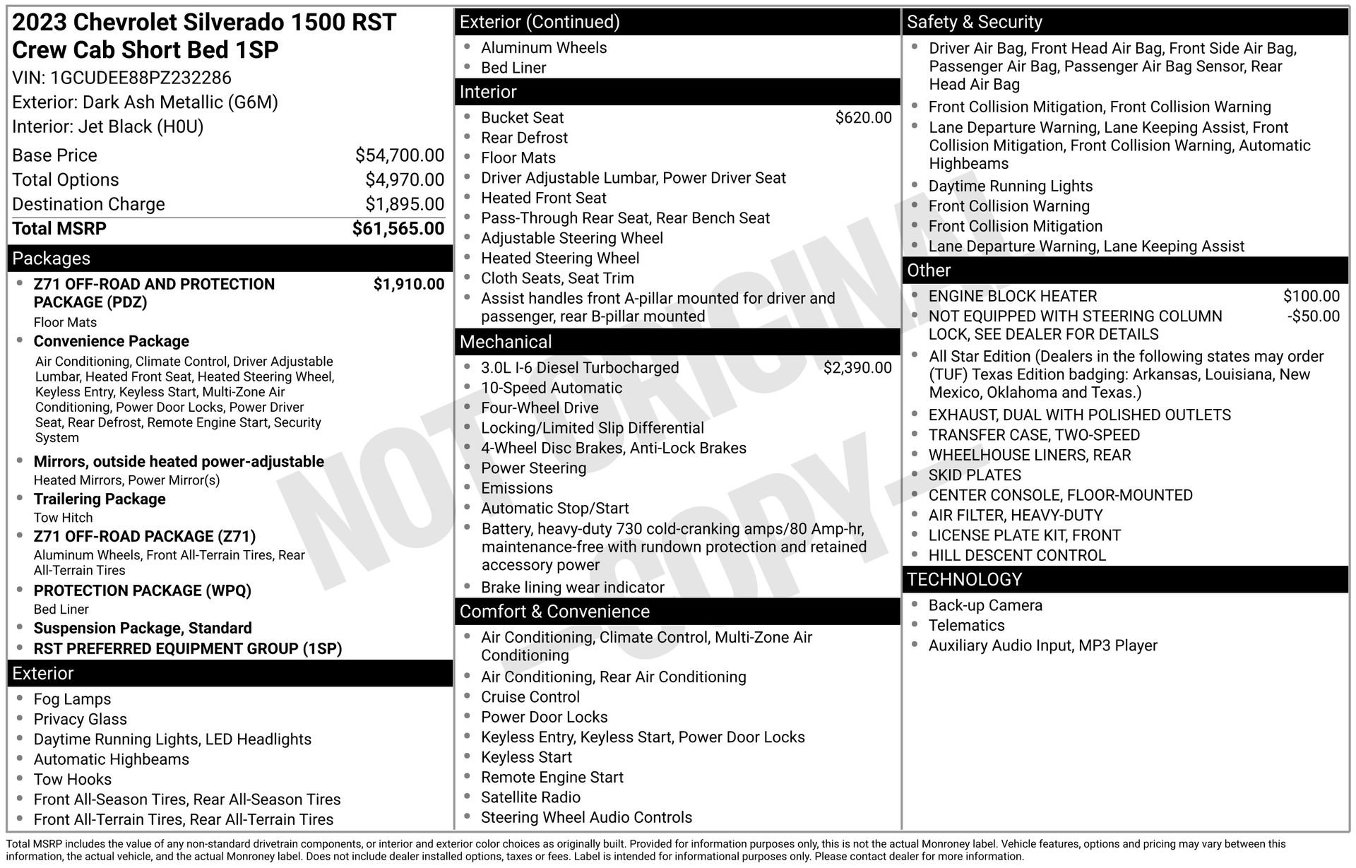 Used 2023 Chevrolet Silverado 1500 RST image 4