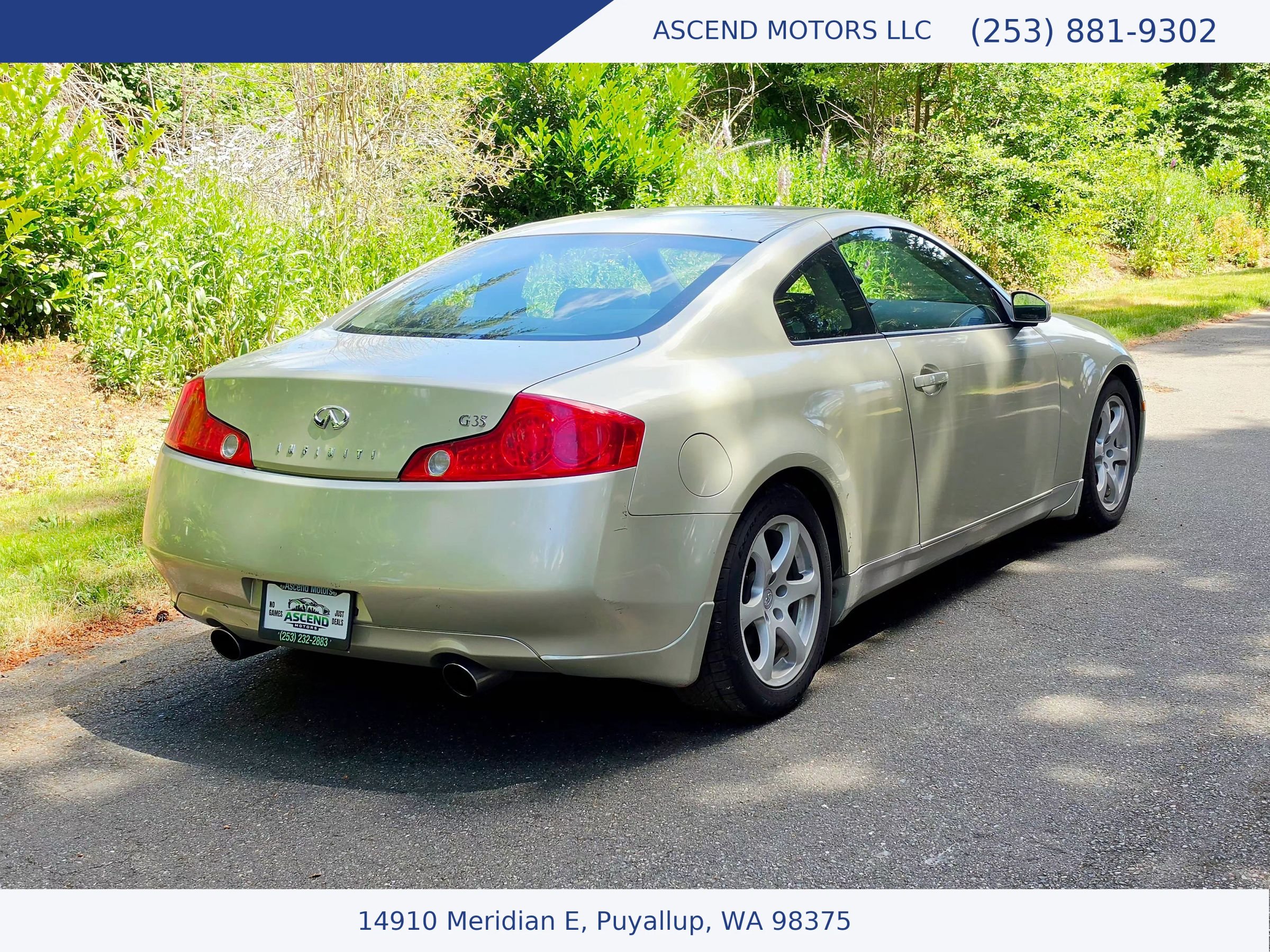 Used 2005 INFINITI G35 Coupe w/ (P01) Premium Pkg RWD image 5