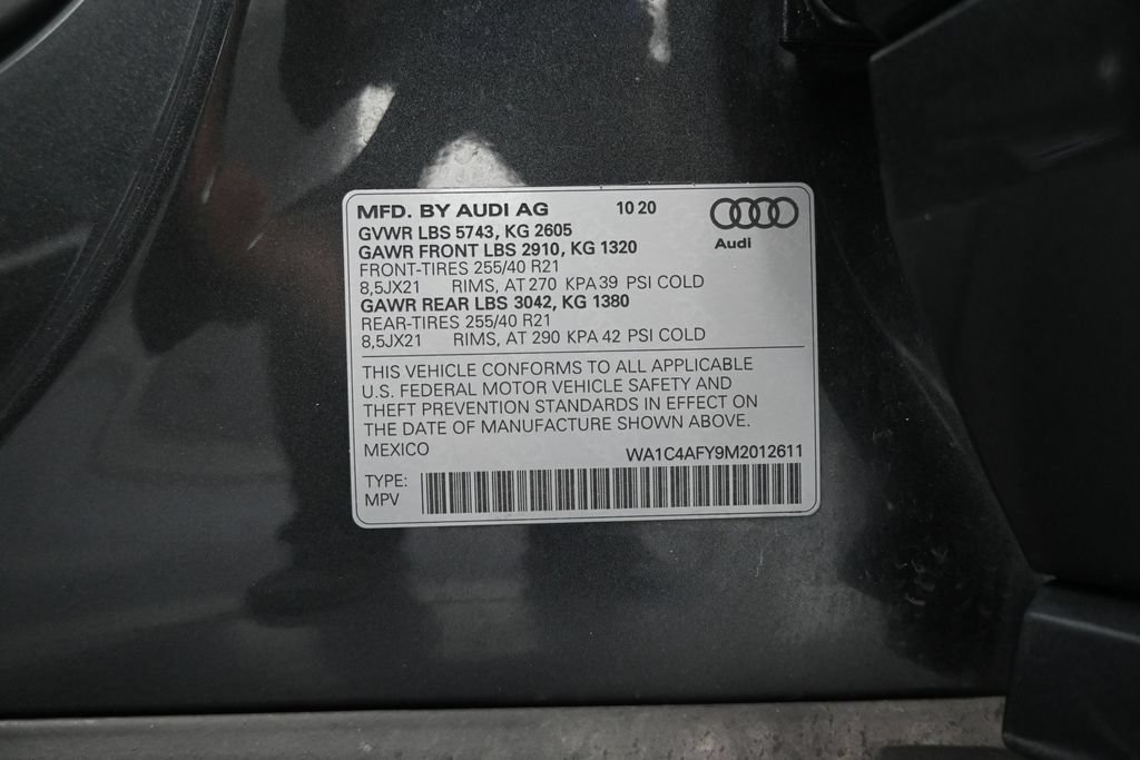 Used 2021 Audi SQ5 Prestige w/ Prestige Package AWD/4WD image 24