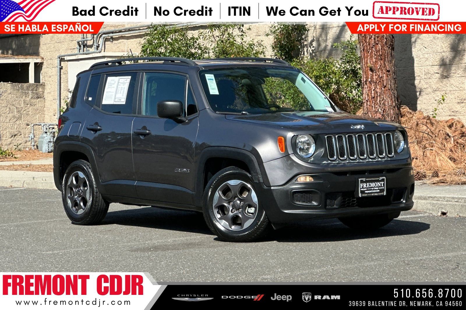 Used 2017 Jeep Renegade Sport w/ Power & Air Group FWD image 1