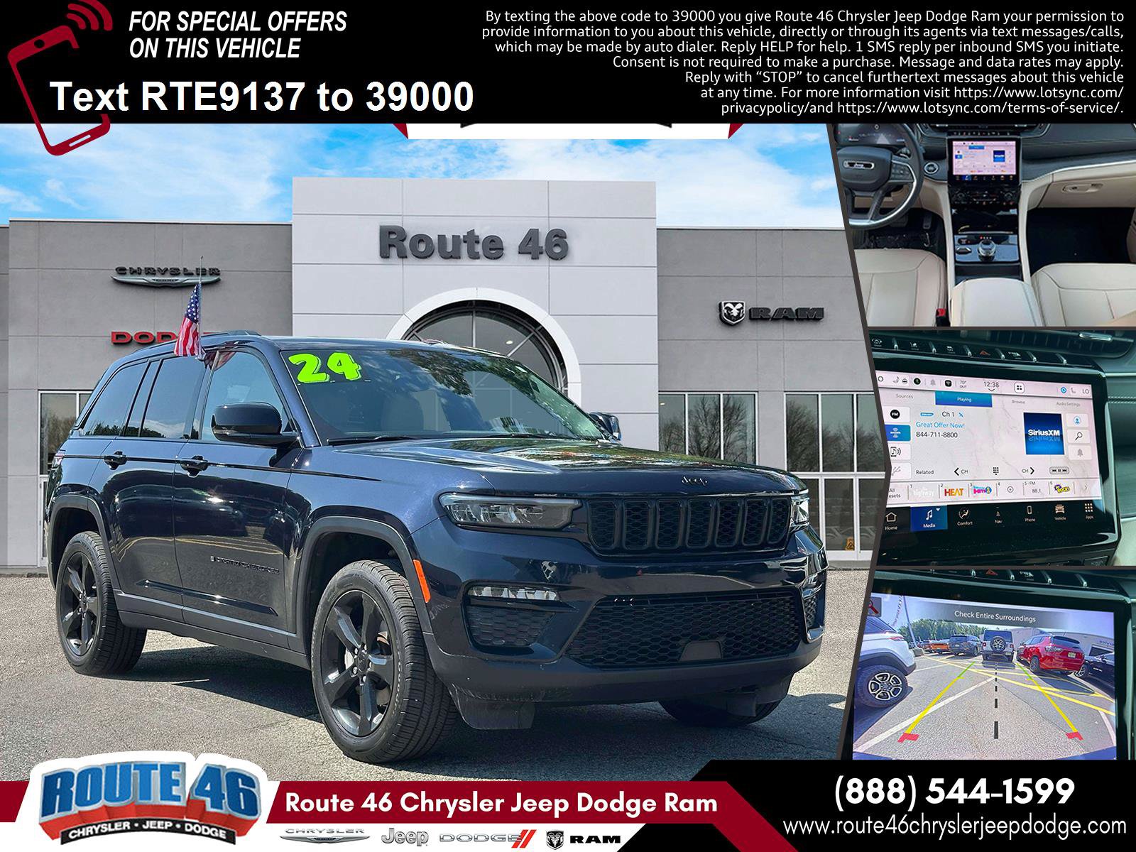 Used 2024 Jeep Grand Cherokee Limited w/ Black Appearance Package