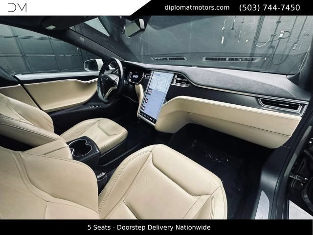 Used 2015 Tesla Model S 70D AWD/4WD image 18