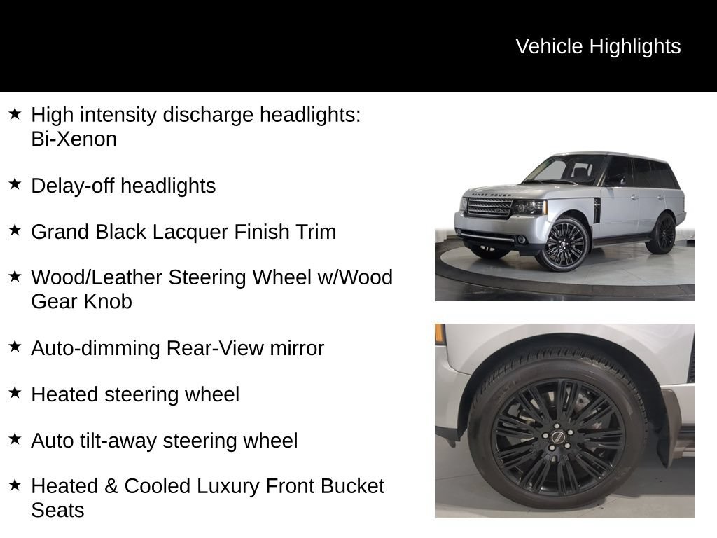 Used 2012 Land Rover Range Rover Supercharged AWD/4WD image 24