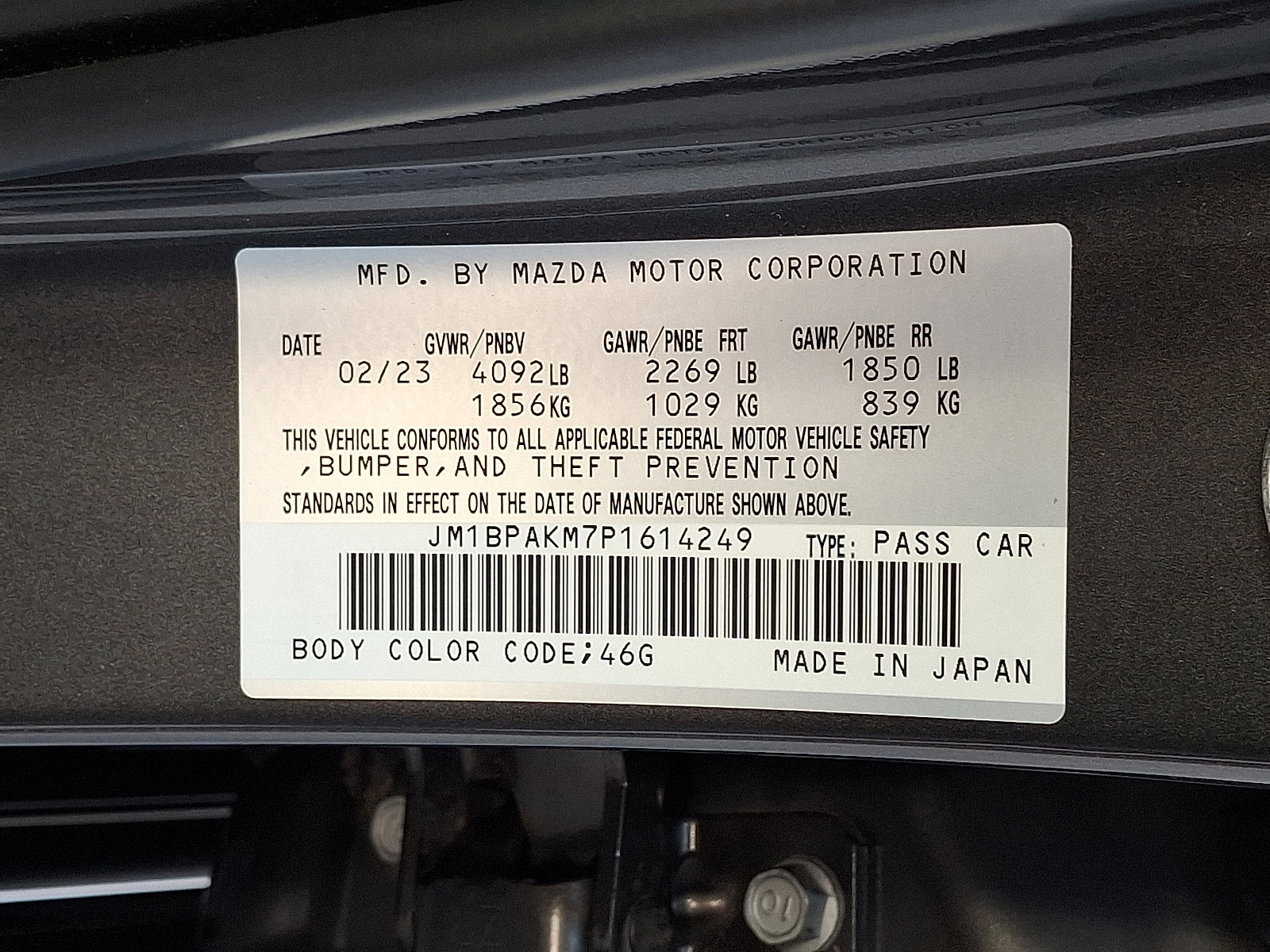 Used 2023 MAZDA MAZDA3 s image 25