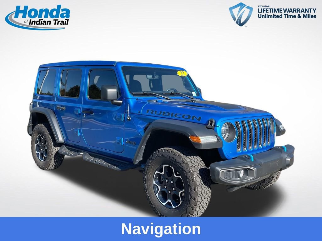 Used 2022 Jeep Wrangler Unlimited Rubicon 4xe image 1
