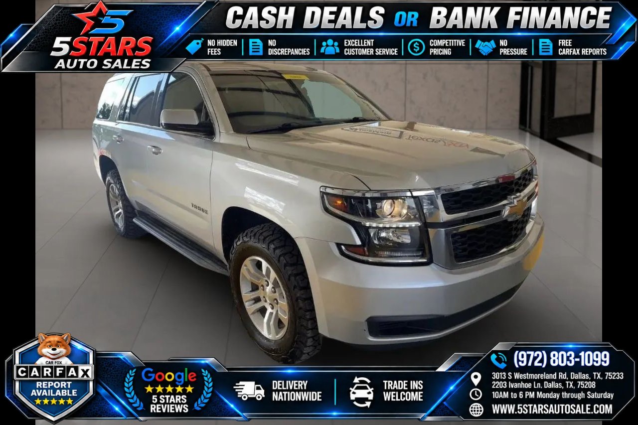 Used 2017 Chevrolet Tahoe LS w/ Max Trailering Package