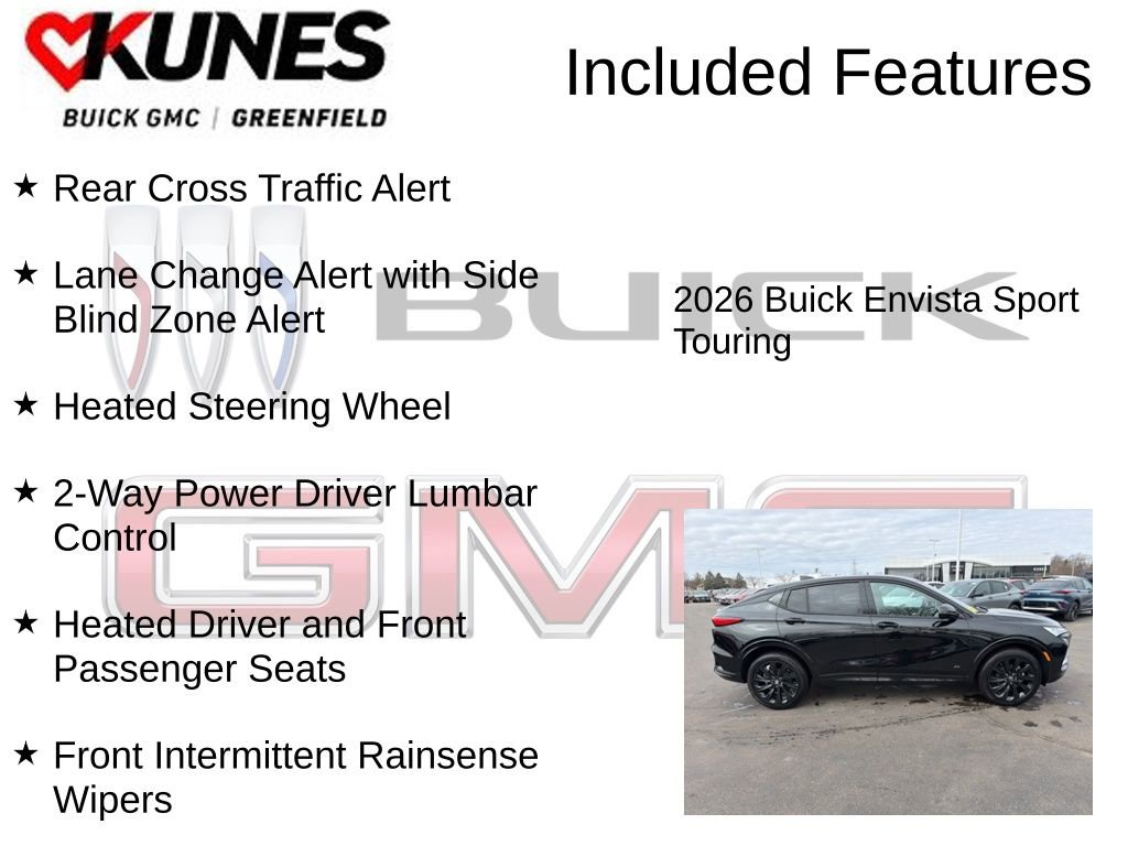 New 2026 Buick Envista Sport Touring w/ Convenience I Package image 4