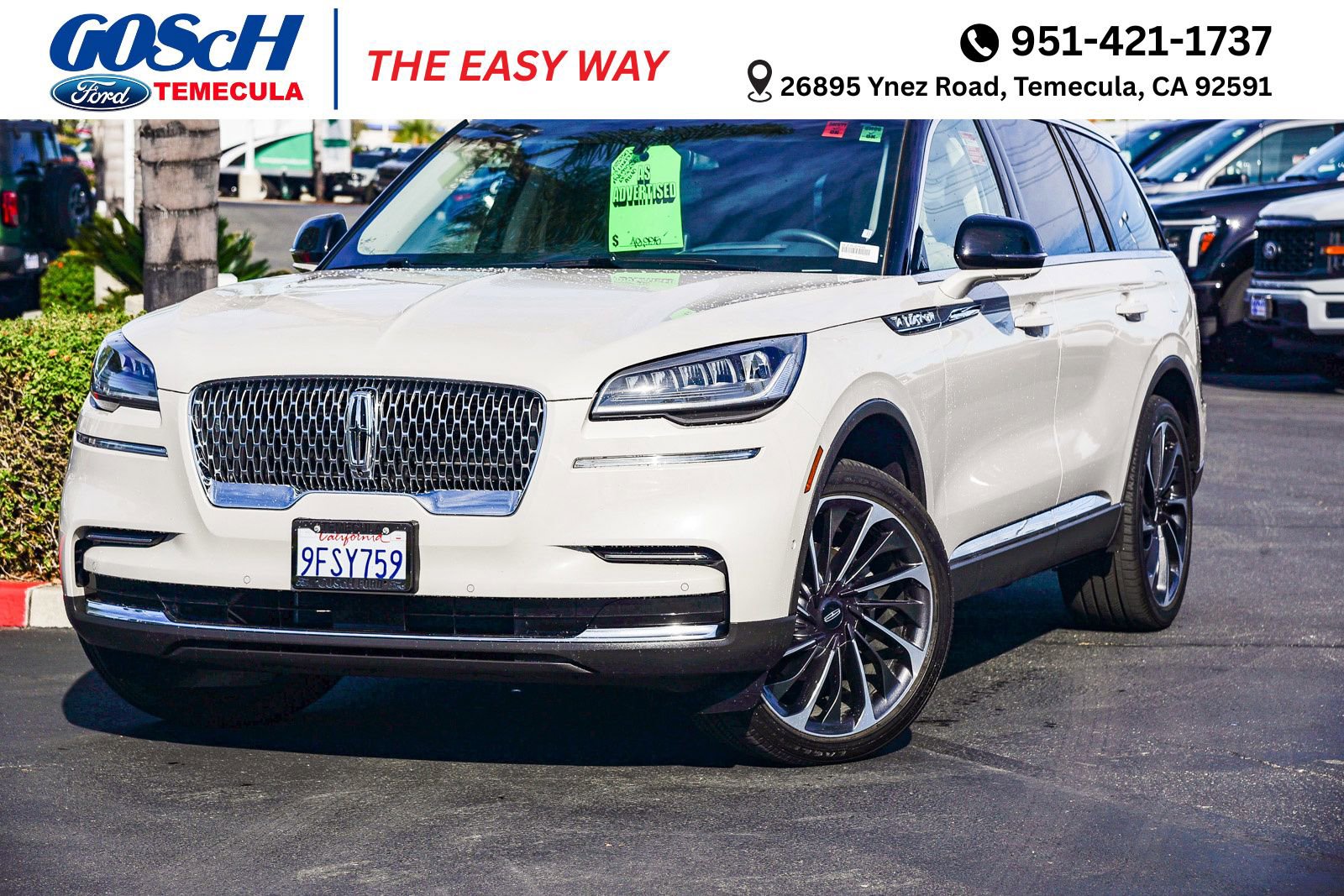 Used 2023 Lincoln Aviator Reserve w/ Equipment Group 201A image 1