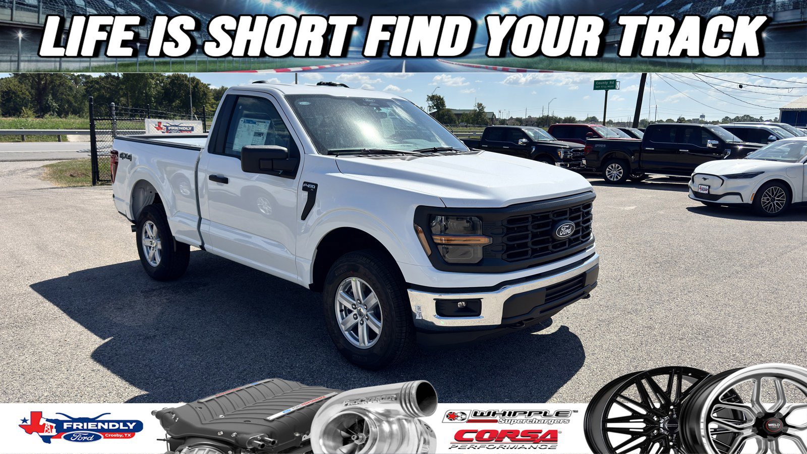 New 2025 Ford F150 XL w/ Equipment Group 103A High