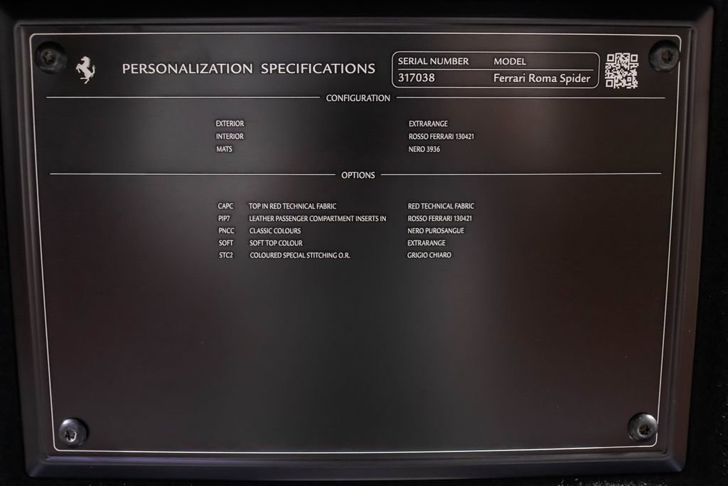 Certified 2025 Ferrari Roma Spider RWD image 62
