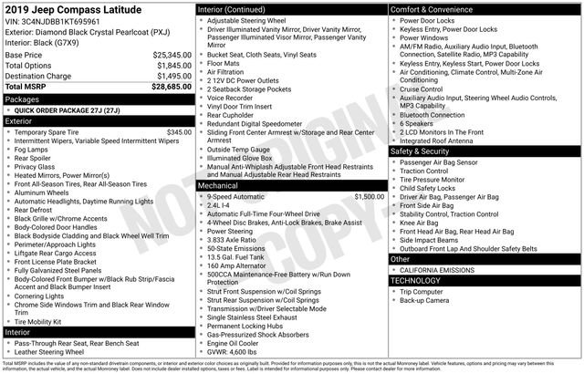 Used 2019 Jeep Compass Latitude image 4