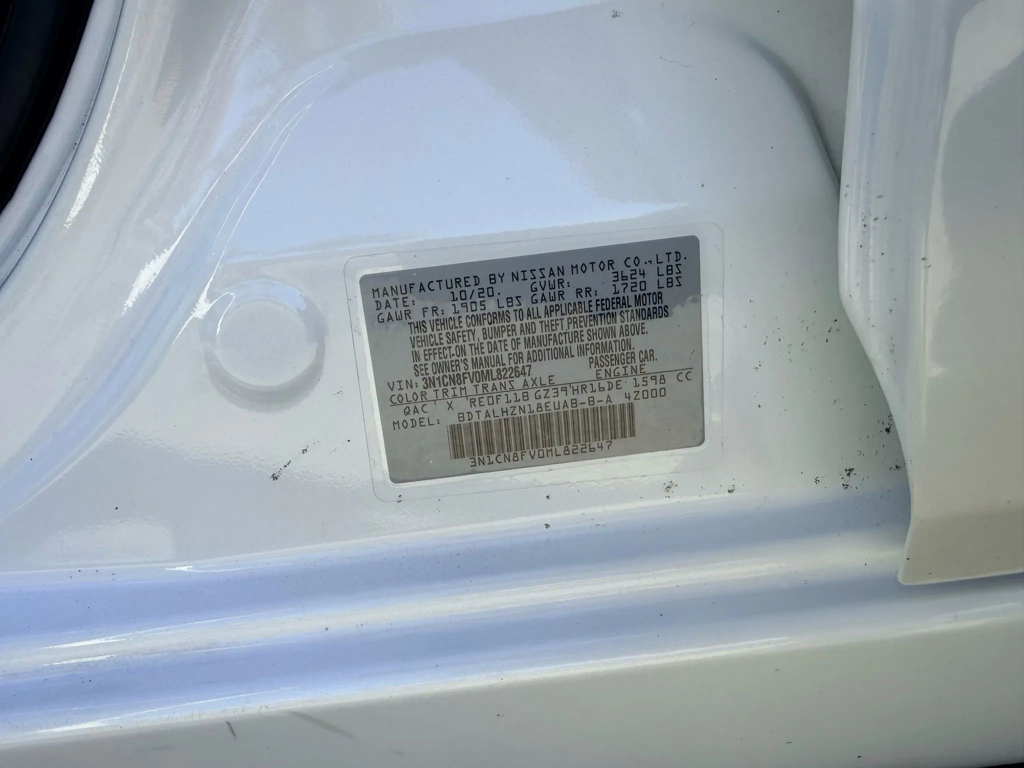 Used 2021 Nissan Versa SR w/ Convenience Package image 25