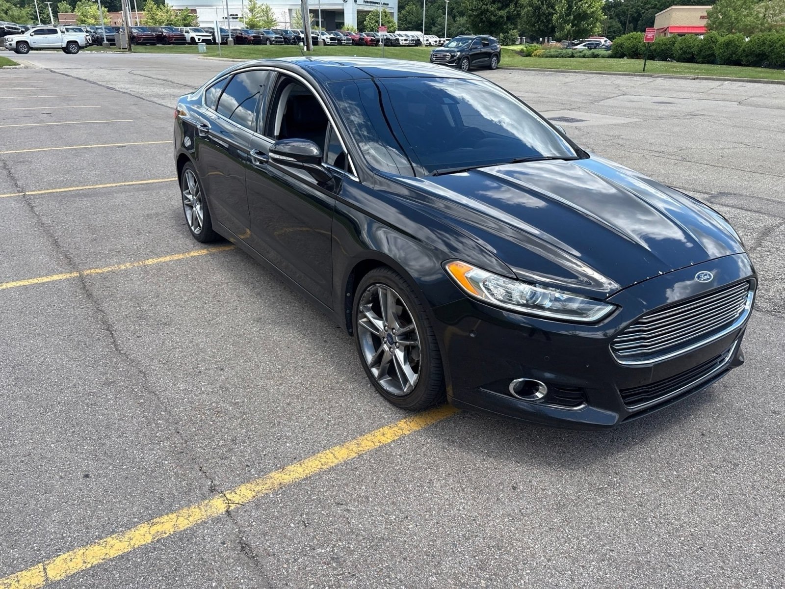 Used 2013 Ford Fusion Titanium w/ Titanium Driver Assist Pkg FWD image 13