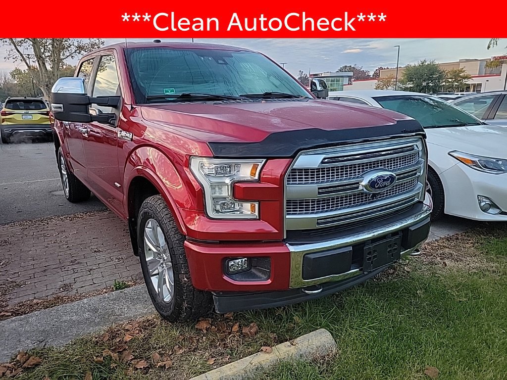 Used 2017 Ford F150 Platinum w/ Equipment Group 701A Luxury AWD/4WD image 3