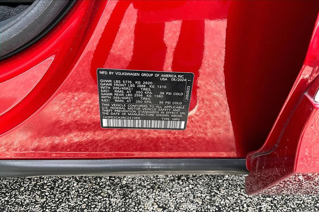 Used 2024 Volkswagen Atlas Cross Sport SEL Premium R-Line AWD/4WD image 43