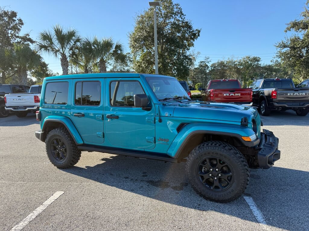 Used 2019 Jeep Wrangler Unlimited Sahara w/ Quick Order Package 24M Moab AWD/4WD image 1