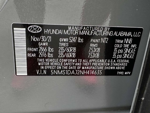 Used 2022 Hyundai Santa Fe SE AWD/4WD image 38