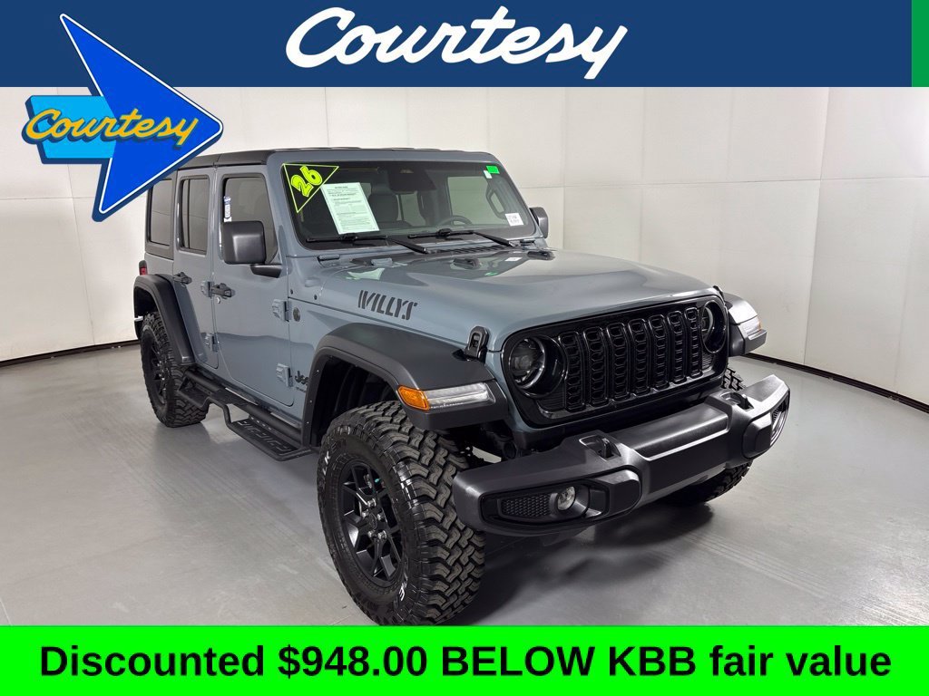Used 2026 Jeep Wrangler Unlimited Sport