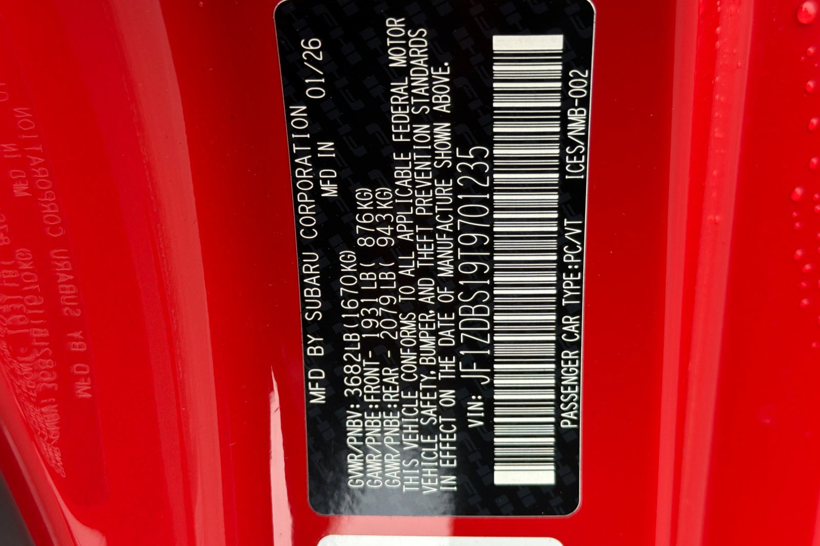 New 2026 Subaru BRZ tS image 27