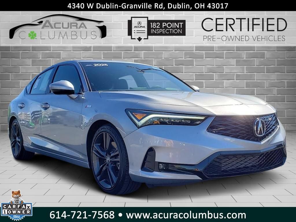 Certified 2025 Acura Integra A-Spec